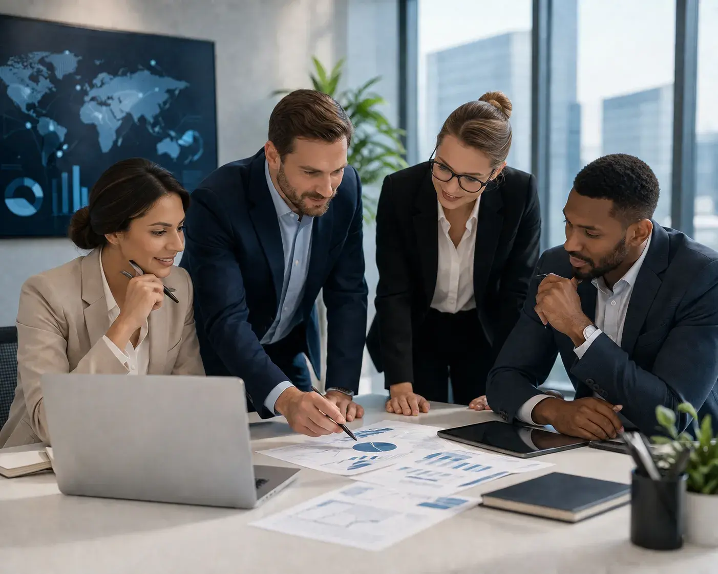 Outsourced React Native development team collaborating at AppStudio